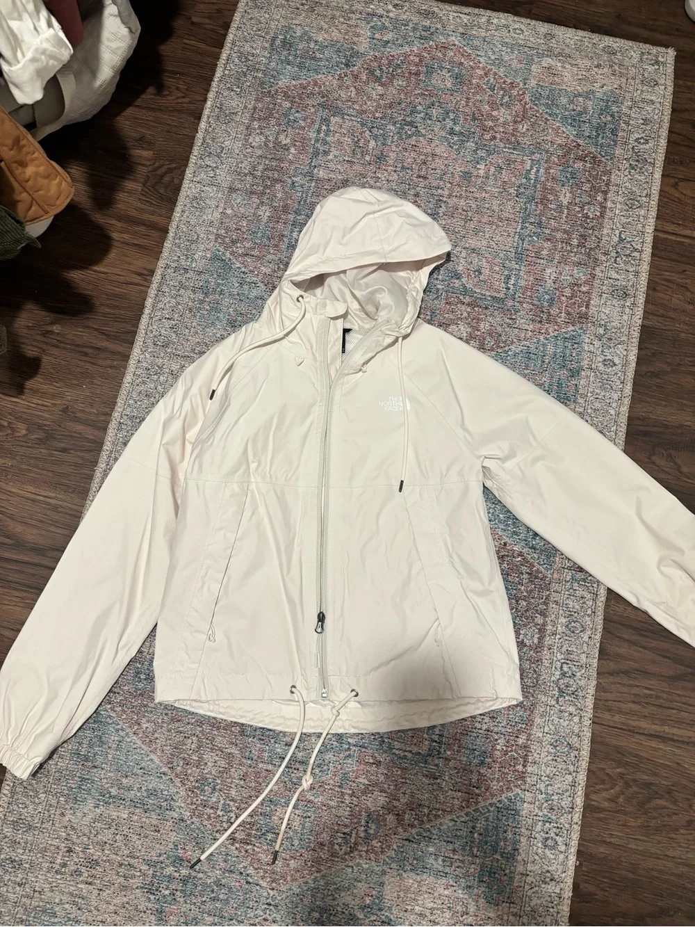 The North Face Women's White Dune Hooded Anora Jacket - Picture 4 of 9